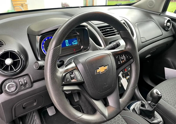 Chevrolet Trax cena 34900 przebieg: 133000, rok produkcji 2013 z Sępopol małe 436